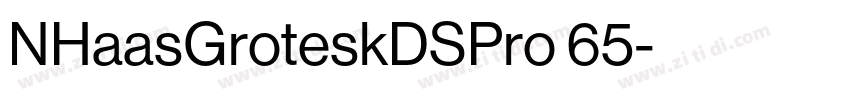 NHaasGroteskDSPro 65字体转换 NHaasGroteskDSPro 65字体转换